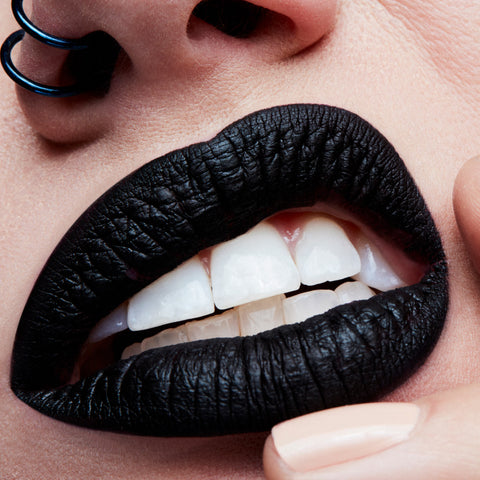 Retro Matte Liquid Lipcolour - Caviar - .17 oz / 5 ml