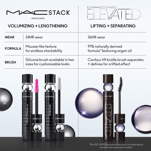 M·A·CStack Elevated Mascara - Black Stack