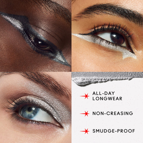 Dazzleshadow Liquid Eye Shadow  - Silver Surfer - 4.6g