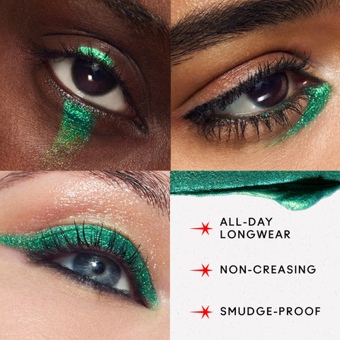 Dazzleshadow Liquid Eye Shadow  - Telepathic Teal - 4.6g