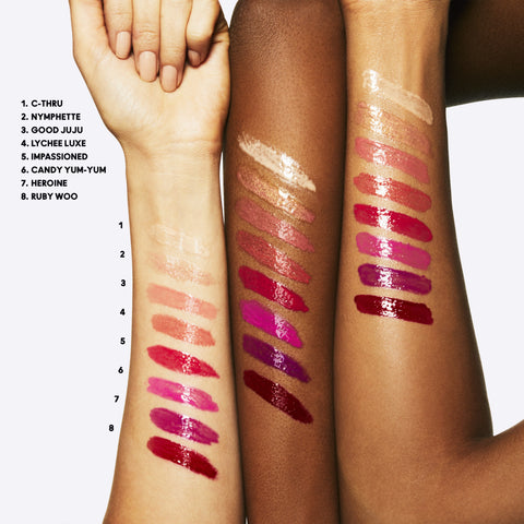 Lipglass - Ruby Woo - .1 oz / 3.1 ml