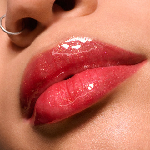Blowing Air Kisses Glossy Lips Duo
