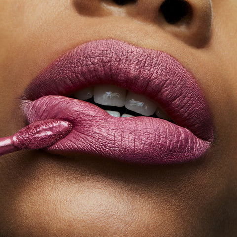 Retro Matte Liquid Lipcolour Metallics - Metallic Rose - 5 ml / 0.17 US fl oz