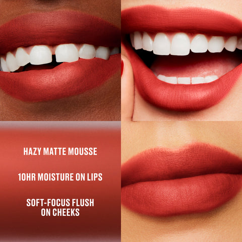 Powder Kiss Lip + Cheek Mousse - Rhythm 'N' Roses - 5ml