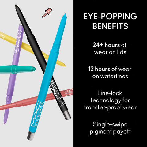 M·A·C Colour Excess Gel Pencil Eye Liner - Perpetual Shock! - .01 oz / .35 g