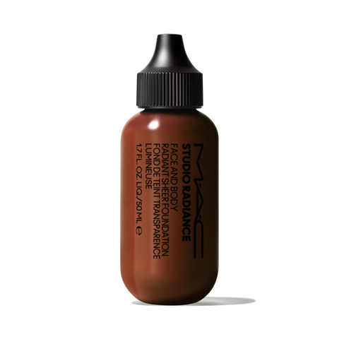 Studio Radiance Face and Body Radiant Sheer Foundation - N8 - 50ml / 1.7 US fl oz