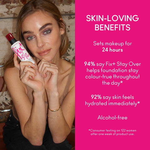 Fix+ Stay Over Alcohol-Free 24HR Setting Spray - 30ml