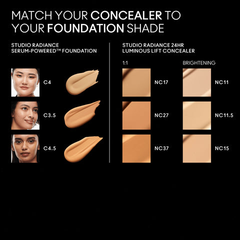 STUDIO RADIANCE 24HR LUMINOUS LIFT CONCEALER  - NC17 - 11 ML