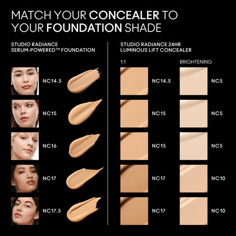 STUDIO RADIANCE 24HR LUMINOUS LIFT CONCEALER  - NC17.5 - 11 ML