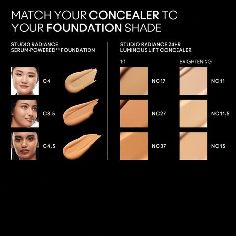 STUDIO RADIANCE 24HR LUMINOUS LIFT CONCEALER  - NC27 - 11 ML