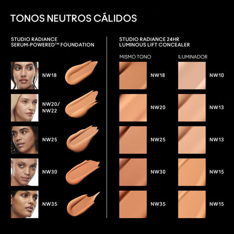 STUDIO RADIANCE 24HR LUMINOUS LIFT CONCEALER  - NW18 - 11 ML